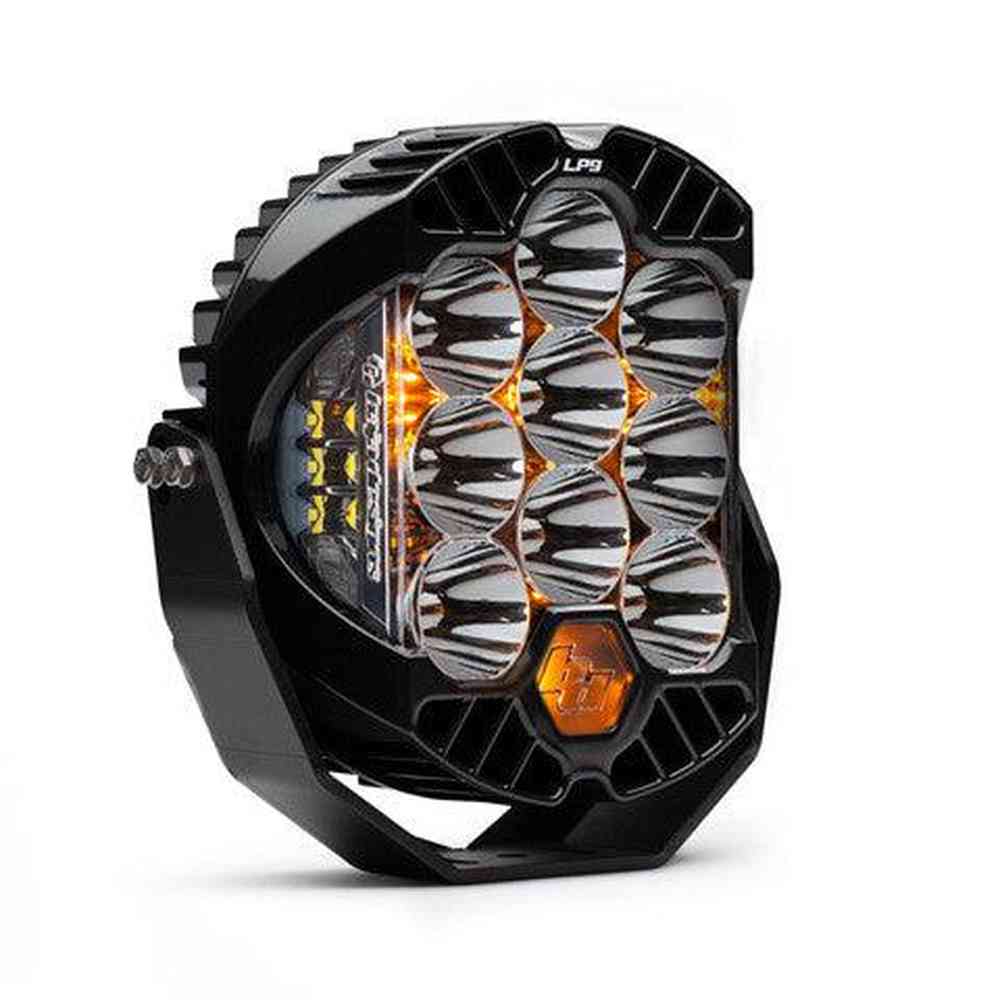 Baja Designs LP9 Racer Edition LED, High Speed Racer Spot Pattern, Clear - Apollo Off-Road