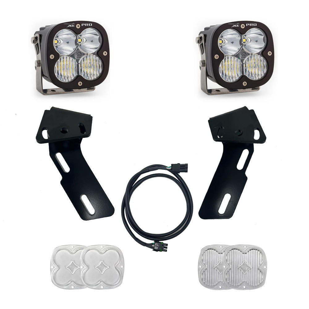 Baja Designs Mercedes Sprinter Van XL Pro A-Pillar Kit Mercedes 2014-2018 Sprinter Van, Driving-Combo, Clear - Apollo Off-Road