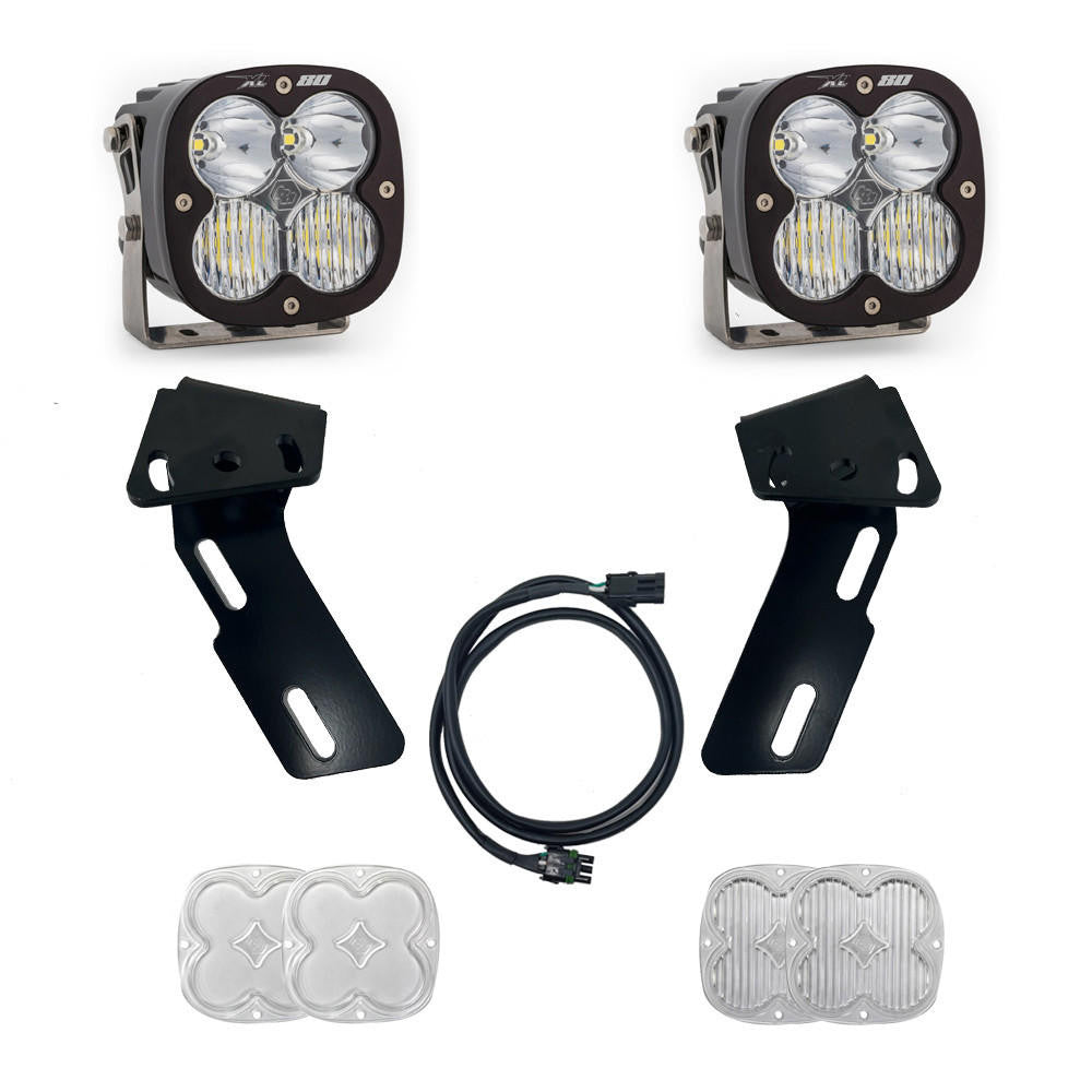 Baja Designs Mercedes Sprinter Van XL80 A-Pillar Kit Mercedes 2014-2018 Sprinter Van, Driving-Combo, Clear - Apollo Off-Road