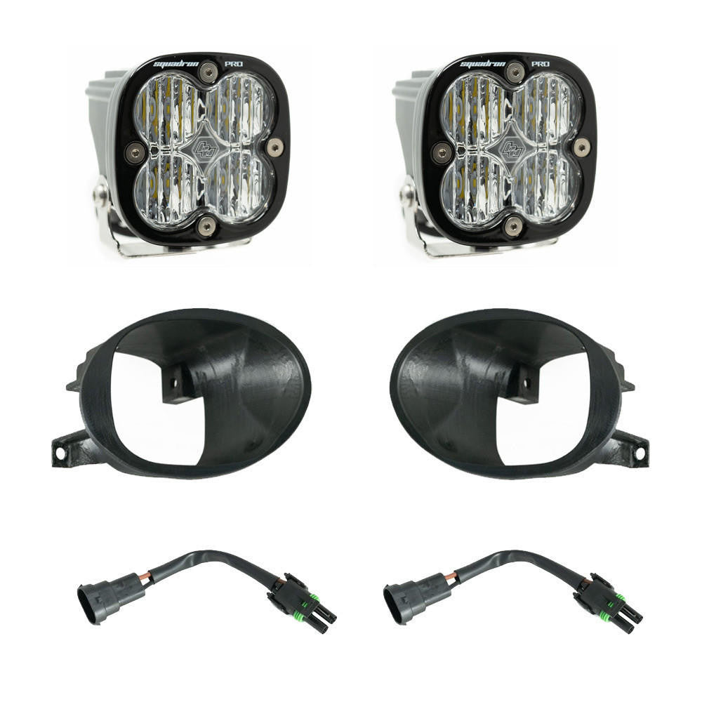 Baja Designs Mercedes Squadron Pro Clear Fog Pocket Light Kit - Mercedes-Benz 2019-22 Sprinter 1500-2500-3500 - Apollo Off-Road