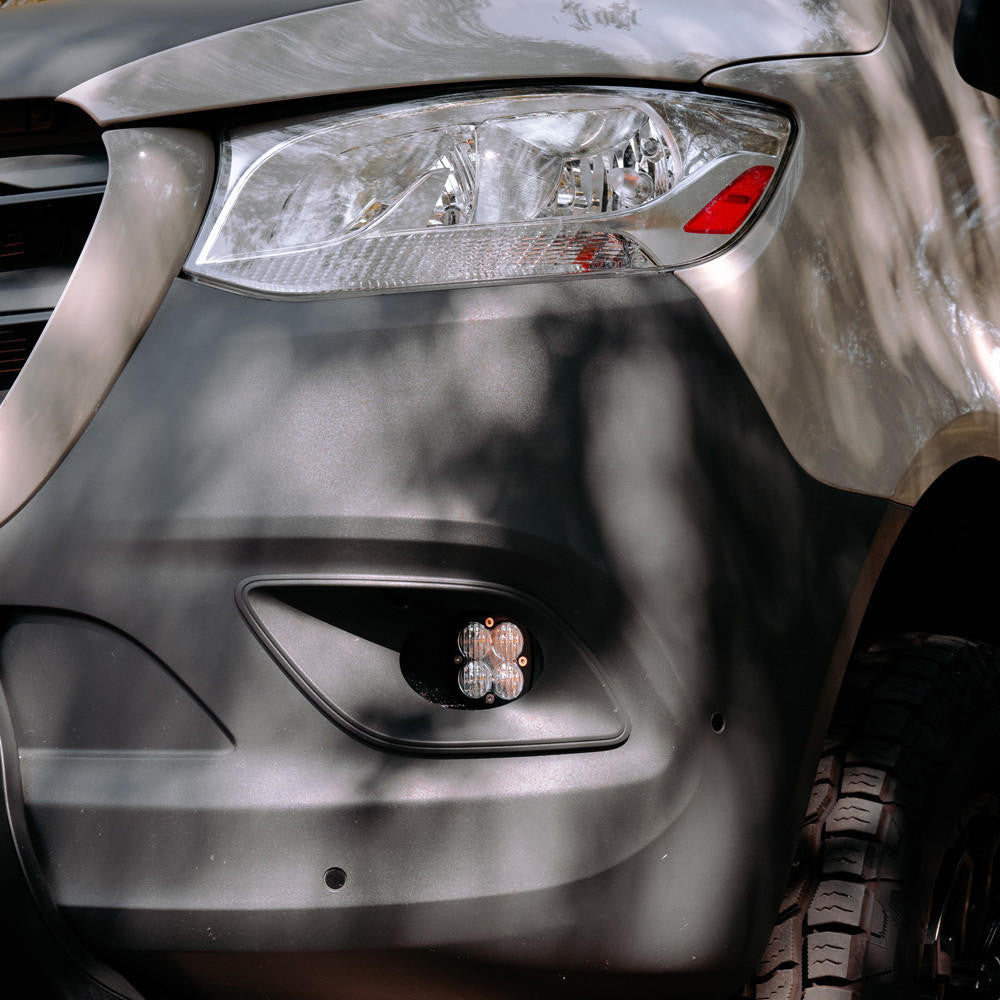 Baja Designs Mercedes Squadron Pro Clear Fog Pocket Light Kit - Mercedes-Benz 2019-22 Sprinter 1500-2500-3500 - Apollo Off-Road