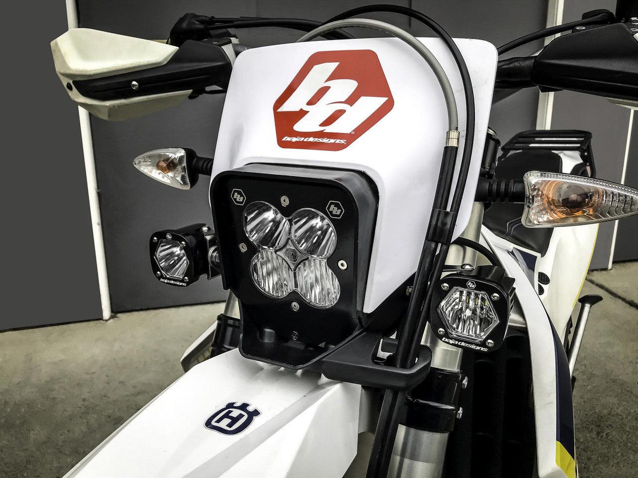 Baja Designs Moto S1 Light Kit, Spot Pattern, Clear, EFI Battery Type - Apollo Off-Road