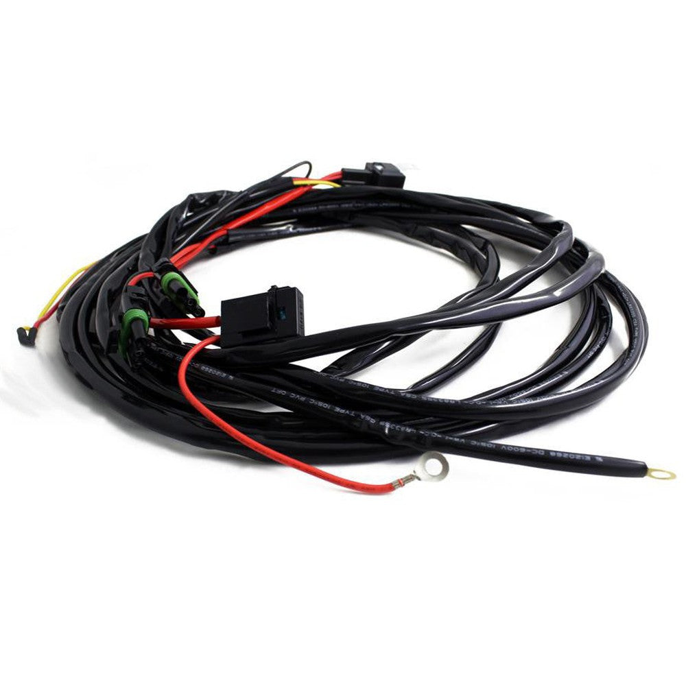 Baja Designs OnX6-S8-XL 3-Pin Hi-Beam 2-Light Max (150 Watts) Wiring Harness - Apollo Off-Road