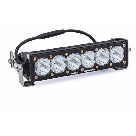 Baja Designs OnX6+ Straight LED Light Bar, Spot Pattern, Clear, 10 Inch - Apollo Off-Road