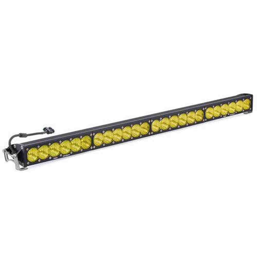 Baja Designs OnX6+ Straight LED Light Bar, Wide Cornering Pattern, Amber, 40 Inch - Apollo Off-Road