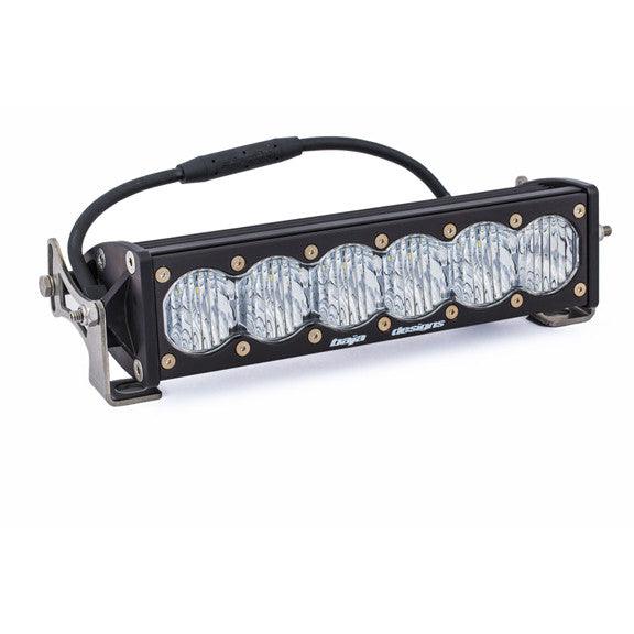Baja Designs OnX6+ Straight LED Light Bar, Wide Cornering Pattern, Clear, 10 Inch - Apollo Off-Road