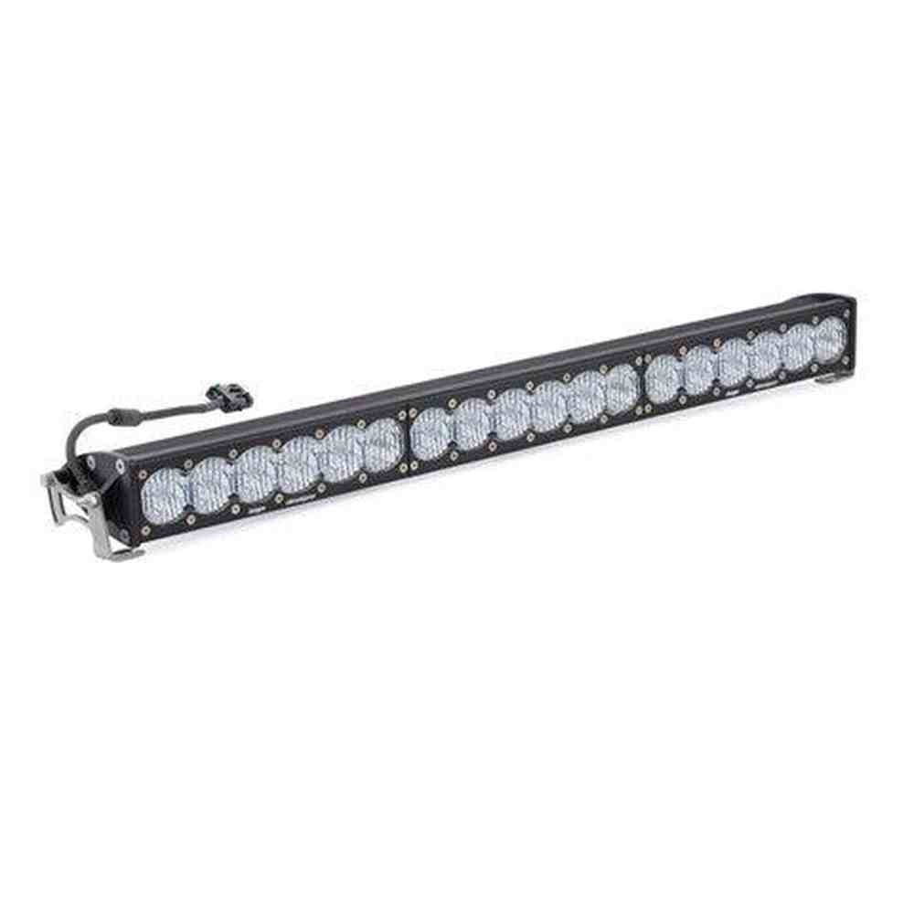 Baja Designs OnX6+ Straight LED Light Bar, Wide Cornering Pattern, Clear, 30 Inch - Apollo Off-Road