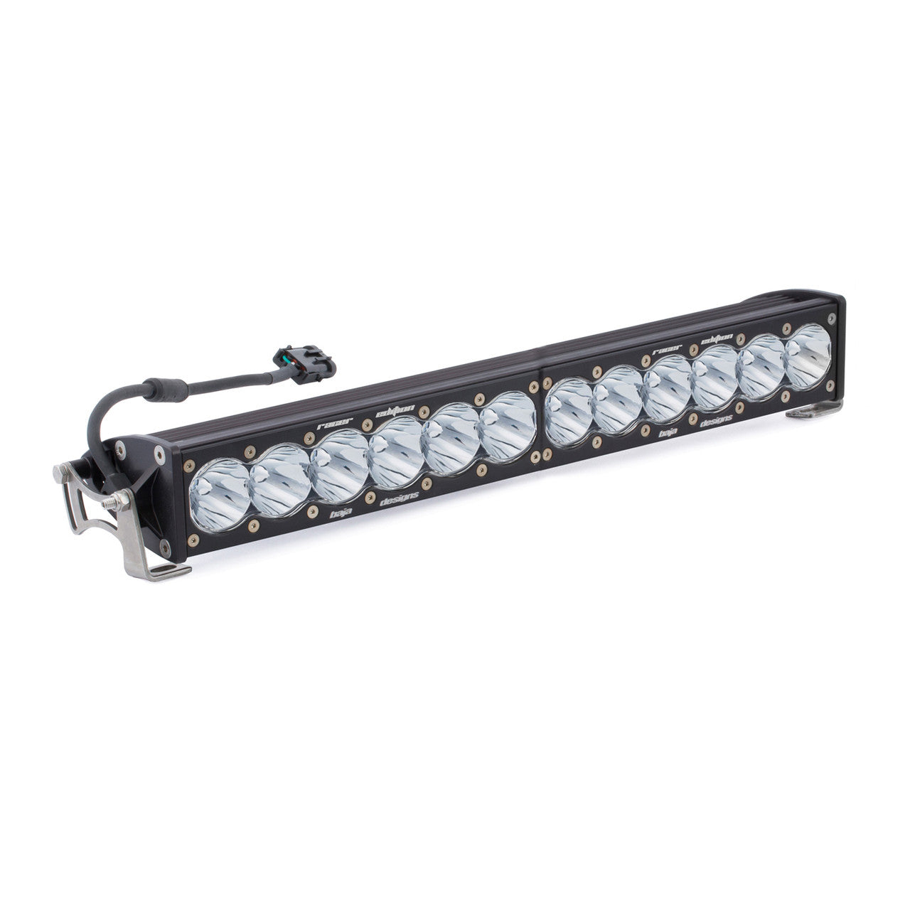 Baja Designs OnX6 Straight Racer Edition LED Light Bar, Racer Spot Pattern, Clear, 20 Inch - Apollo Off-Road