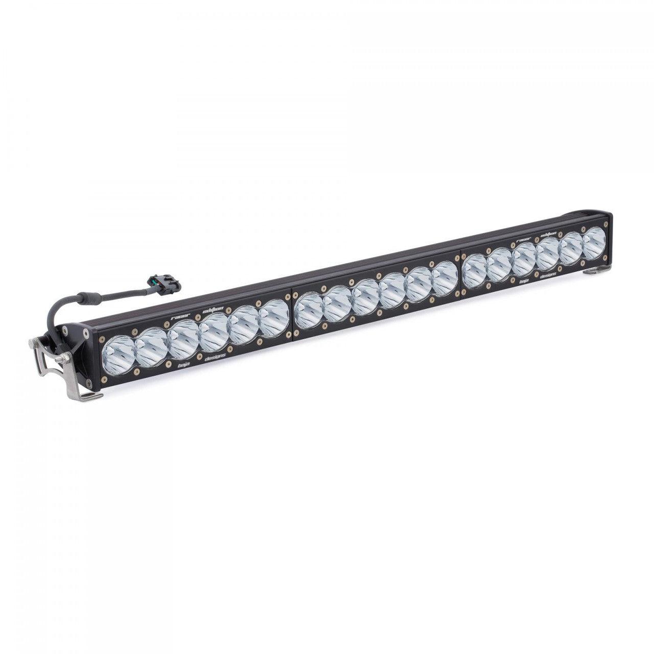 Baja Designs OnX6 Straight Racer Edition LED Light Bar, Racer Spot Pattern, Clear, 30 Inch - Apollo Off-Road