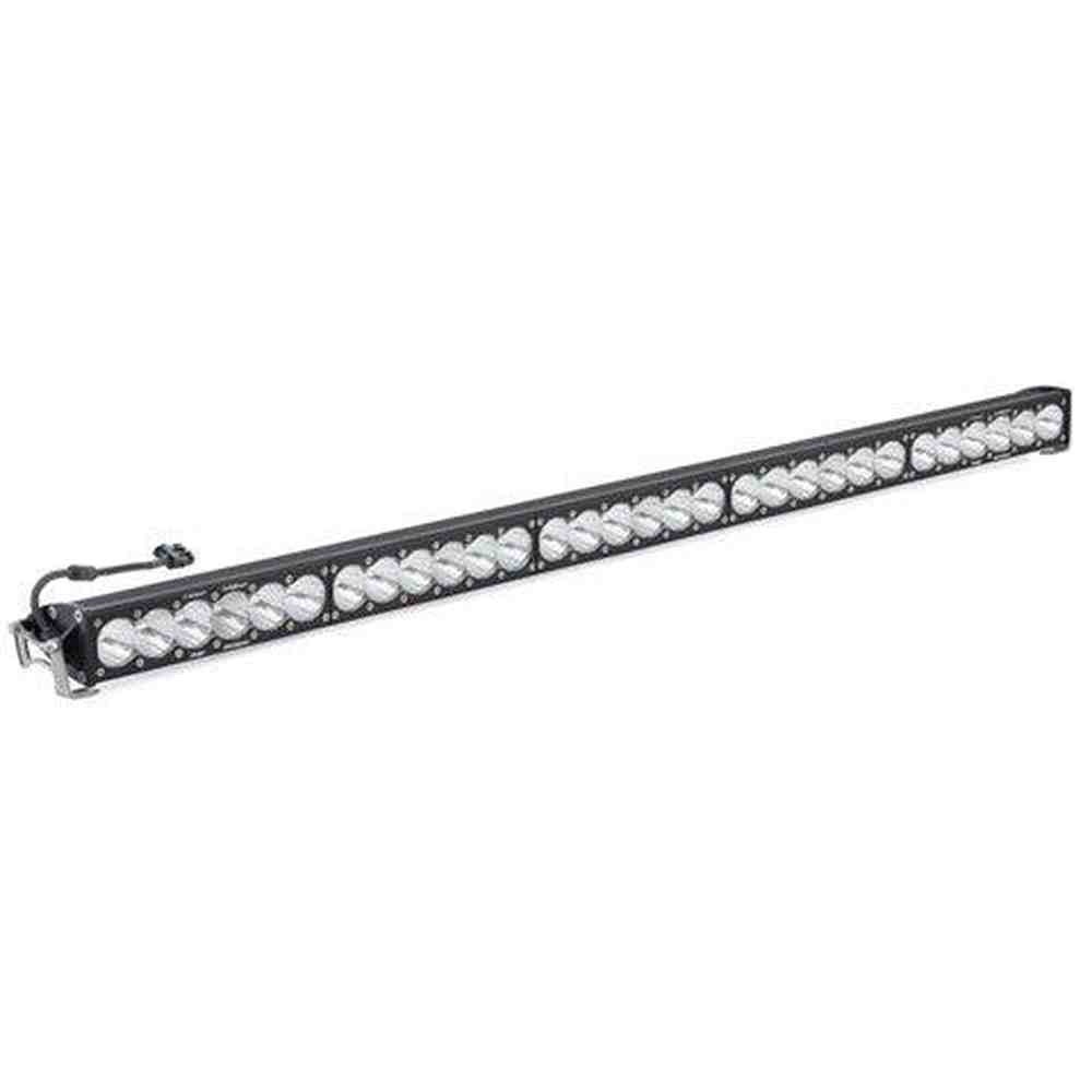 Baja Designs OnX6 Straight Racer Edition LED Light Bar, Racer Spot Pattern, Clear, 50 Inch - Apollo Off-Road