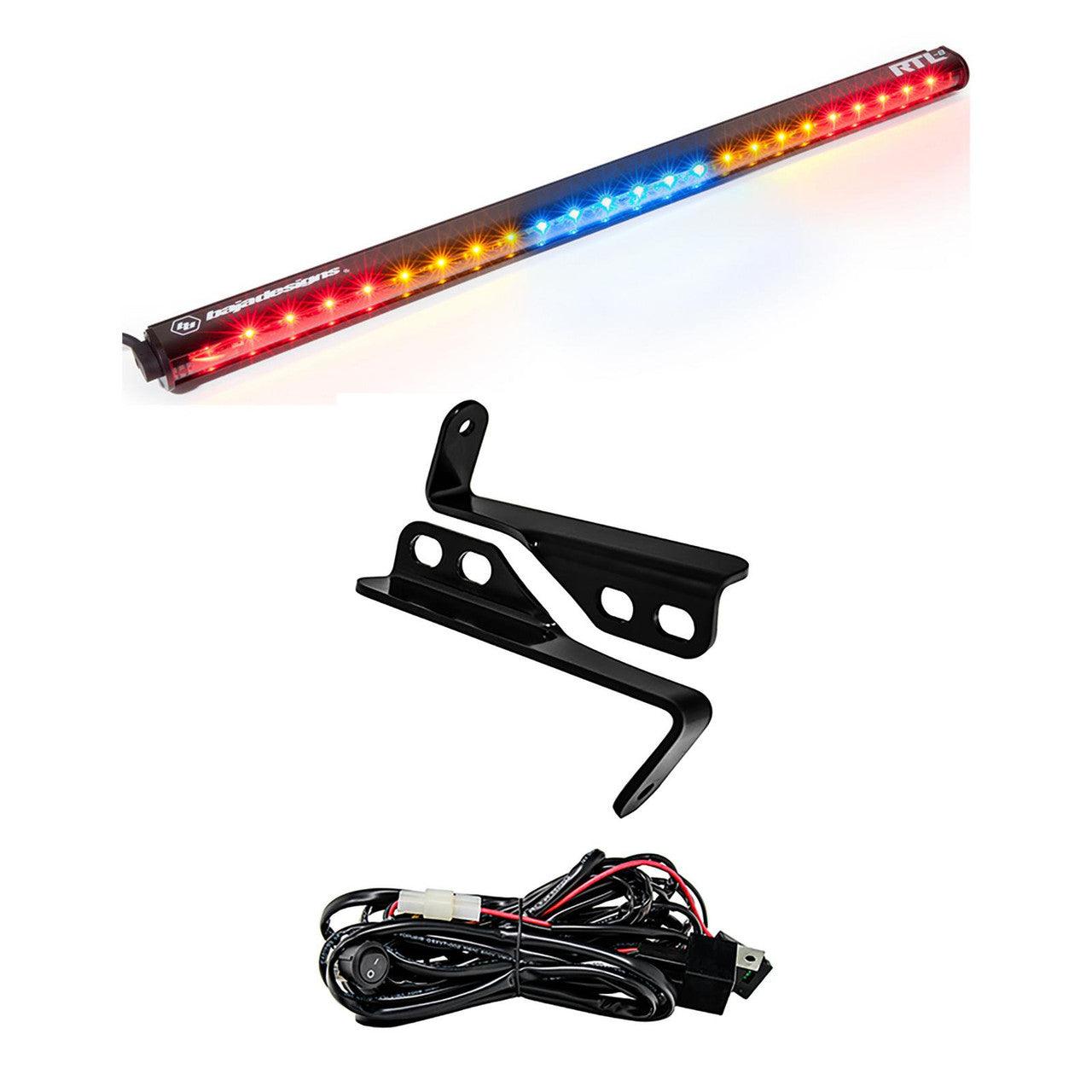 Baja Designs Polaris RTL-Blue 30 Inch Rear Tail Light Kit - Polaris 2015-18 RZR w- 4-Seats - Apollo Off-Road