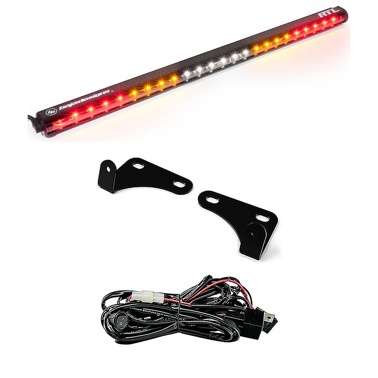 Baja Designs Polaris RTL-S 30 Inch Rear Tail Light Kit - Polaris 2015-18 RZR w- 2-Seats - Apollo Off-Road