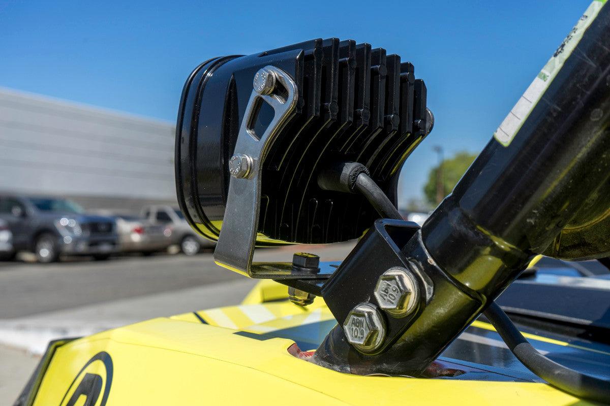 Baja Designs Polaris Squadron Sport A-Pillar Light Kit - Polaris 2014-21 RZR XP 1000, XP Turbo, Turbo S - Apollo Off-Road