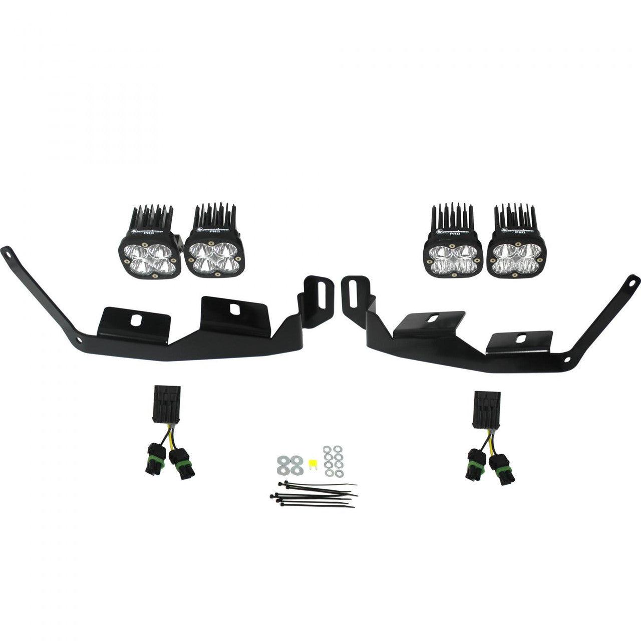 Baja Designs Polaris Squadron Unlimited Headlight Kit - Polaris 2018-21 RZR RS1, 2014-21 RZR XP 1000, 2018-21 RZR XP Turbo-S - Apollo Off-Road