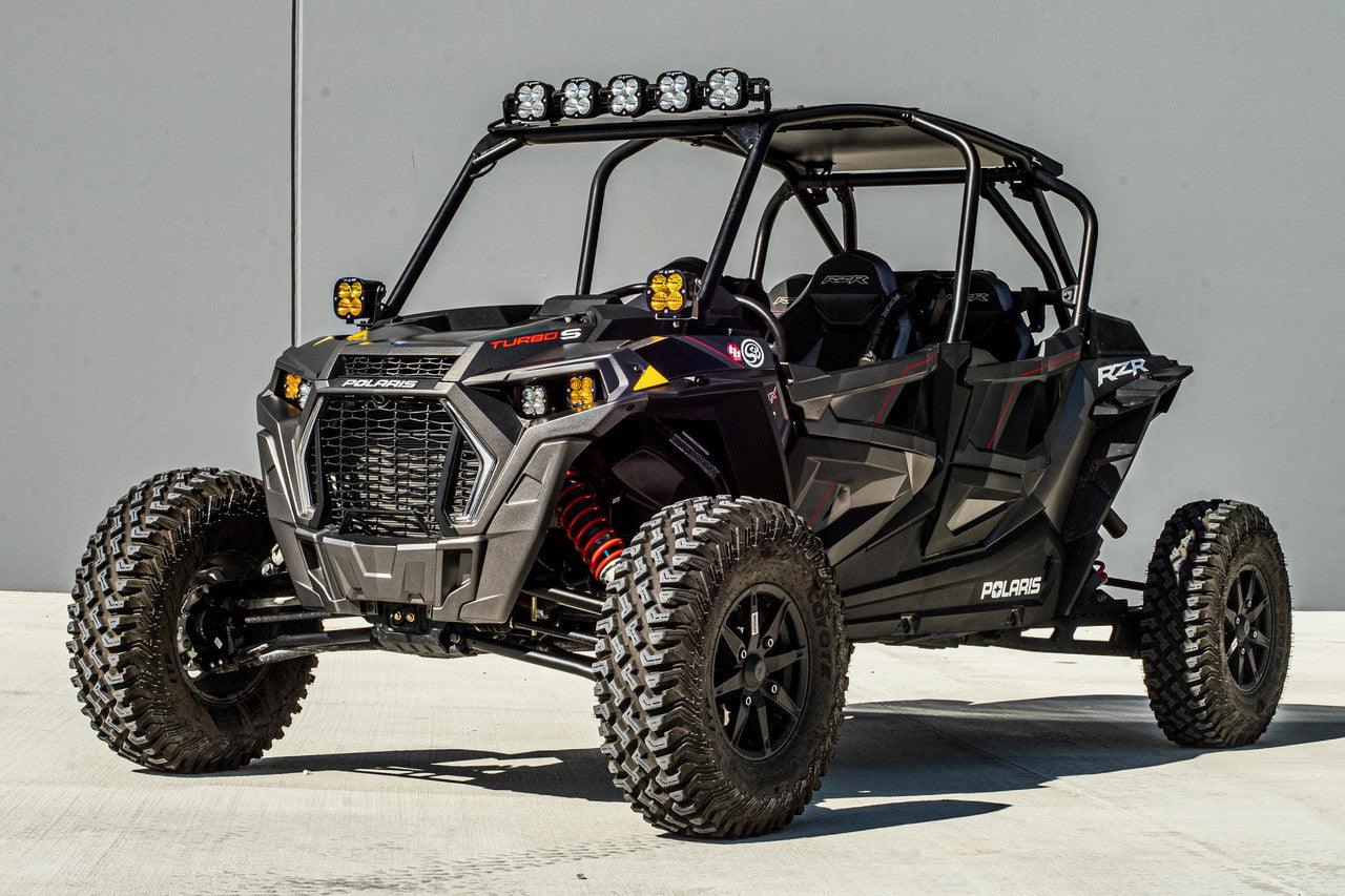 Baja Designs Polaris XL-Linkable 5-Light Roof Mount Kit - Polaris 2018-21 RZR Turbo S - Apollo Off-Road