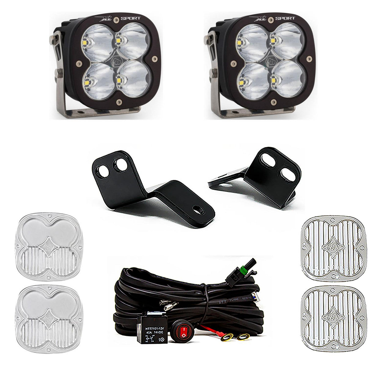 Baja Designs Polaris XL Sport A-Pillar Light Kit - Polaris 2014-21 RZR XP 1000, XP Turbo, Turbo S - Apollo Off-Road
