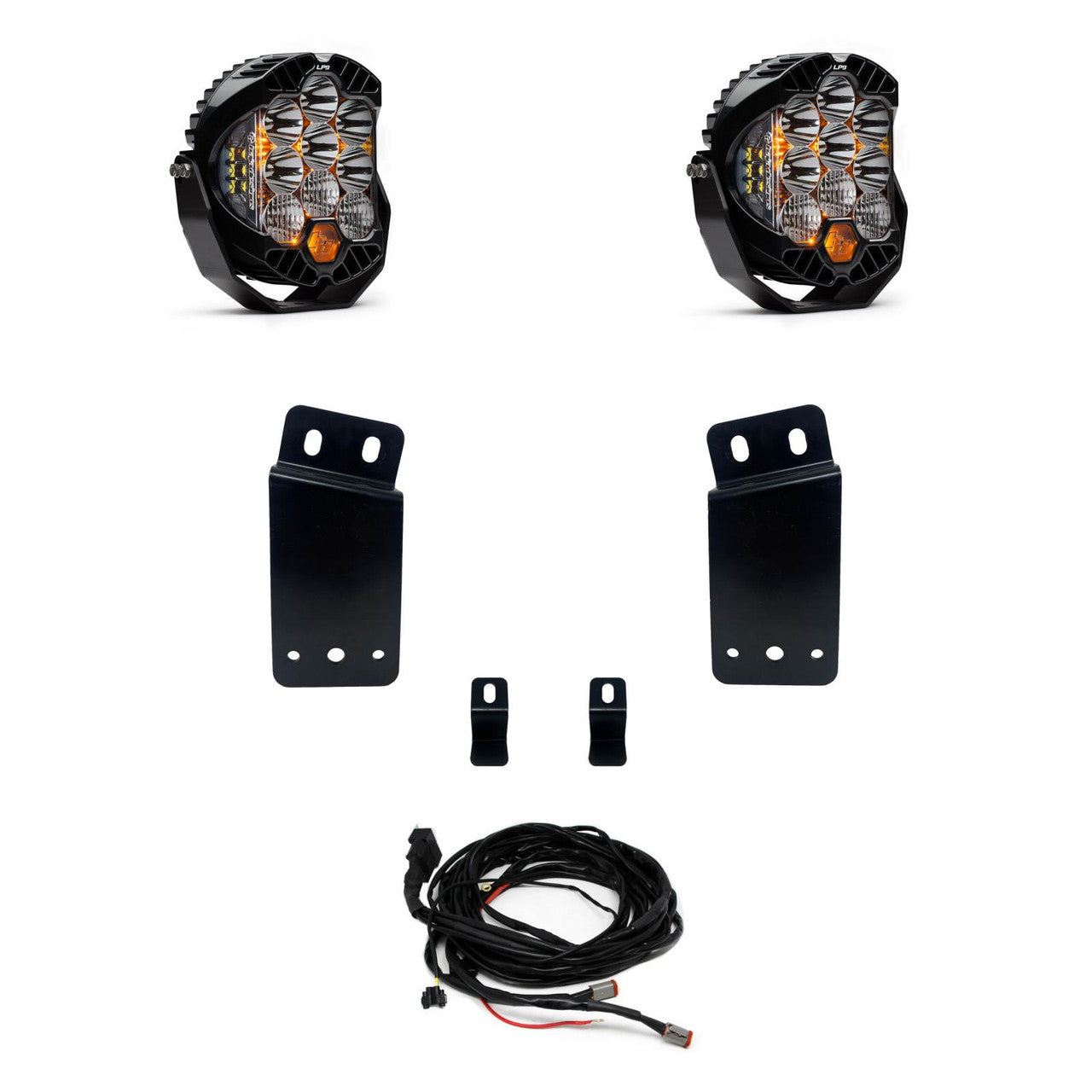 Baja Designs Ram LP9 Pro Bumper Light Kit - Ram 2021-22 1500 TRX - Apollo Off-Road