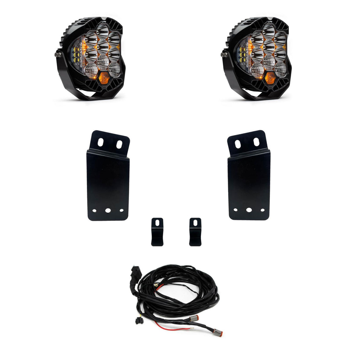 Baja Designs Ram LP9 Pro Bumper Light Kit - Ram 2021-22 1500 TRX - Apollo Off-Road