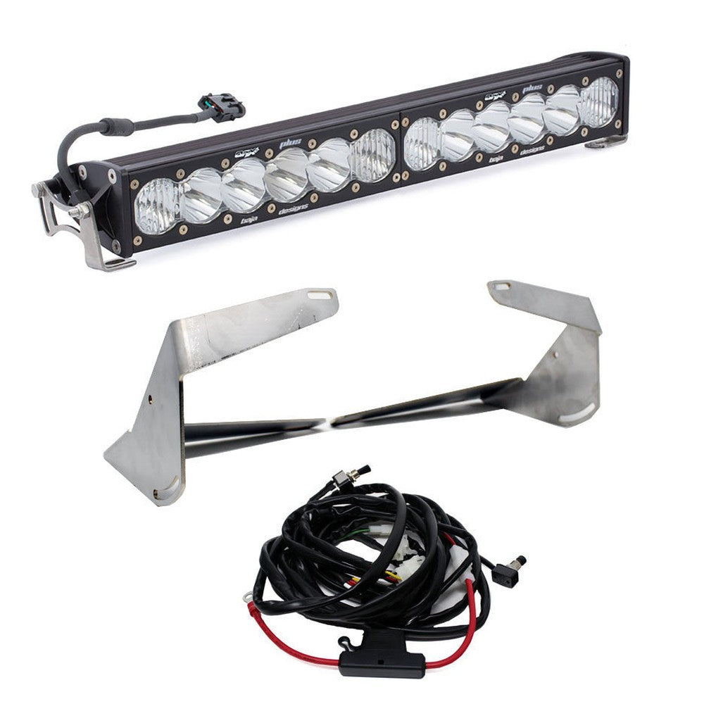 Baja Designs Ram OnX6+ 20 Inch Grille Lower Light Bar Kit - Ram 2019-21 2500-3500 - Apollo Off-Road