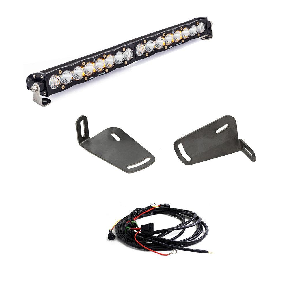 Baja Designs Ram S8 20 Inch Bumper Light Bar Kit - Ram 2019-22 1500 Rebel - Apollo Off-Road