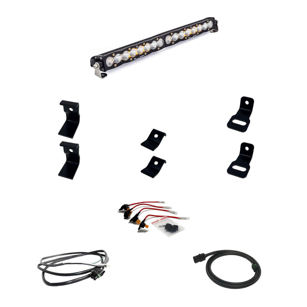 Baja Designs Ram S8 20 Inch Grille Light Kit - Ram 2021-22 1500 TRX - Apollo Off-Road