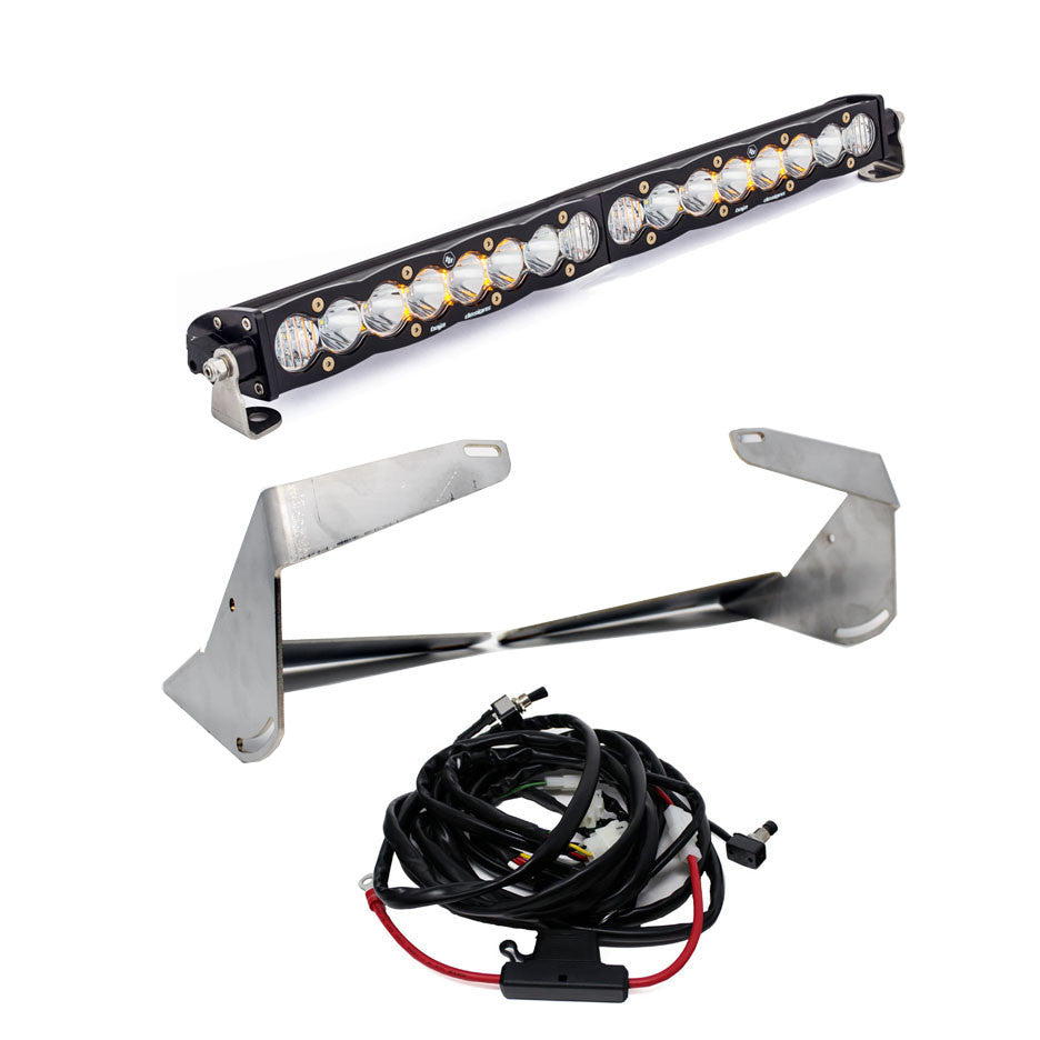 Baja Designs Ram S8 20 Inch Grille Lower Light Bar Kit - Ram 2019-21 2500-3500 - Apollo Off-Road