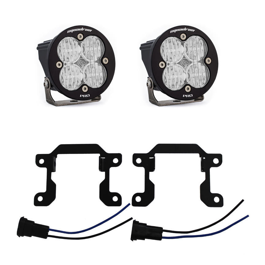 Baja Designs Ram Squadron Sport Fog Pocket Light Kit - Ram 2019-21 2500-3500 Big Horn - Apollo Off-Road