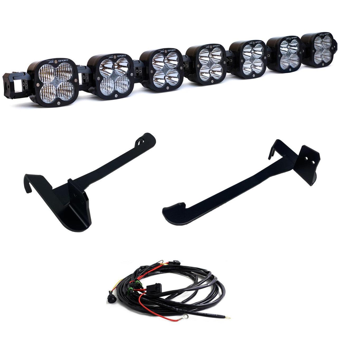 Baja Designs Ram XL-Linkable 7-Light Bumper Light Kit - Ram 2019-21 2500-3500 - Apollo Off-Road
