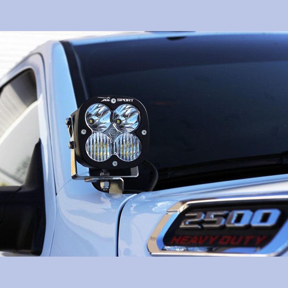 Baja Designs Ram XL Pro A-Pillar Light Kit - Ram 2019-21 2500-3500 - Apollo Off-Road