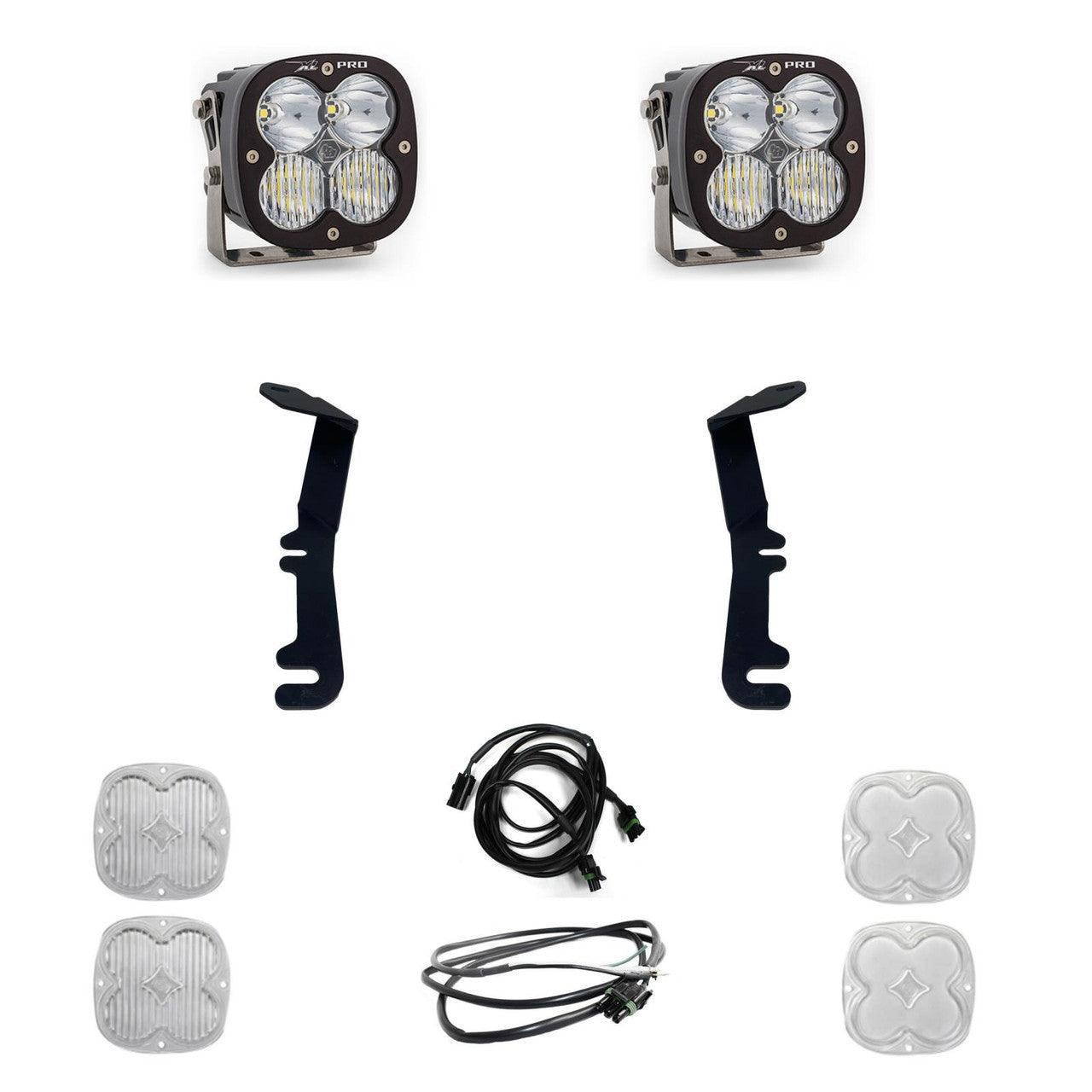 Baja Designs Ram XL Pro A-Pillar Light Kit - Ram 2021-22 1500 TRX - Apollo Off-Road