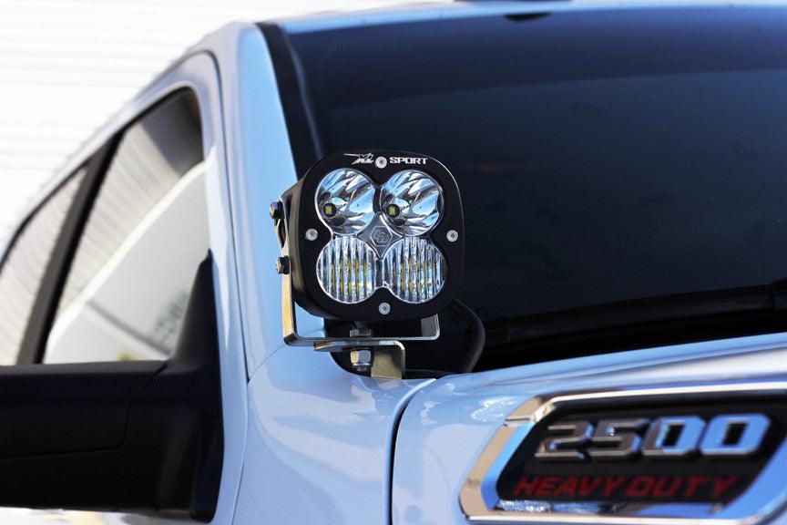 Baja Designs Ram XL Sport A-Pillar Light Kit - Ram 2019-21 2500-3500 - Apollo Off-Road
