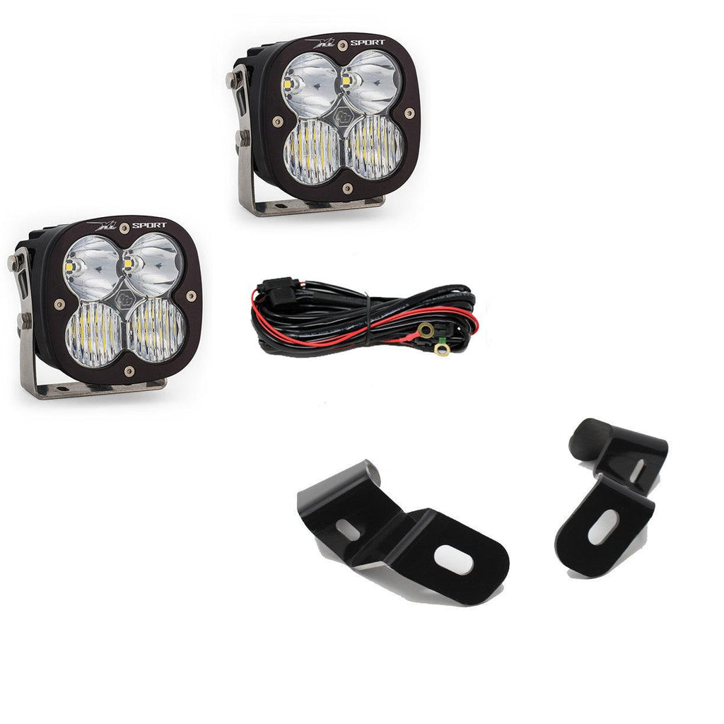 Baja Designs Ram XL Sport A-Pillar Light Kit - Ram 2019-21 2500-3500 - Apollo Off-Road