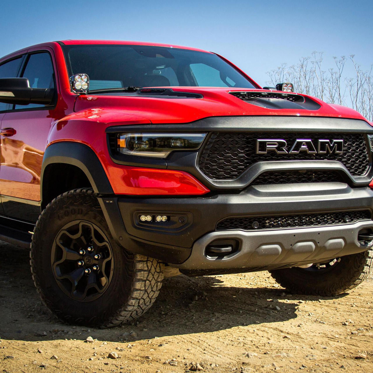 Baja Designs Ram XL Sport A-Pillar Light Kit - Ram 2021-22 1500 TRX - Apollo Off-Road