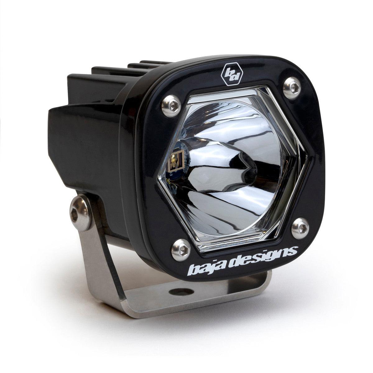 Baja Designs S1 Black Laser Light Pod, Laser Spot Pattern, Clear - Apollo Off-Road