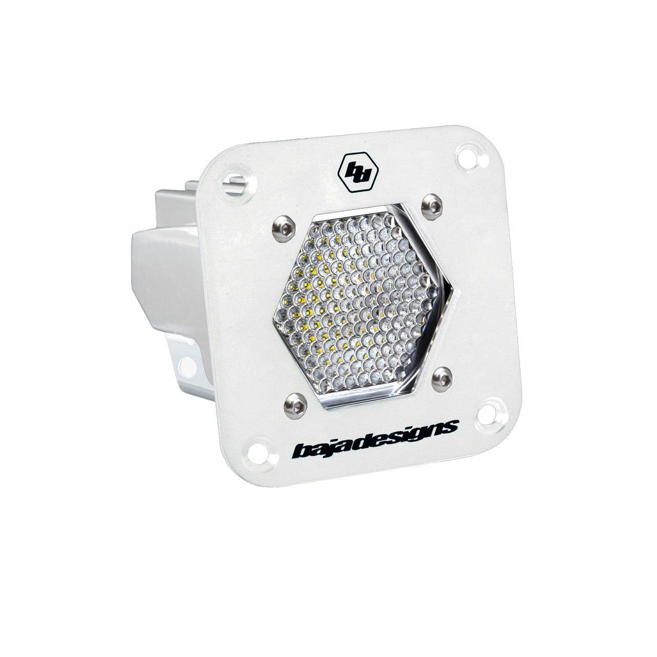 Baja Designs S1 White Flush Mount Light Pod, Work-Scene Pattern, Clear - Apollo Off-Road