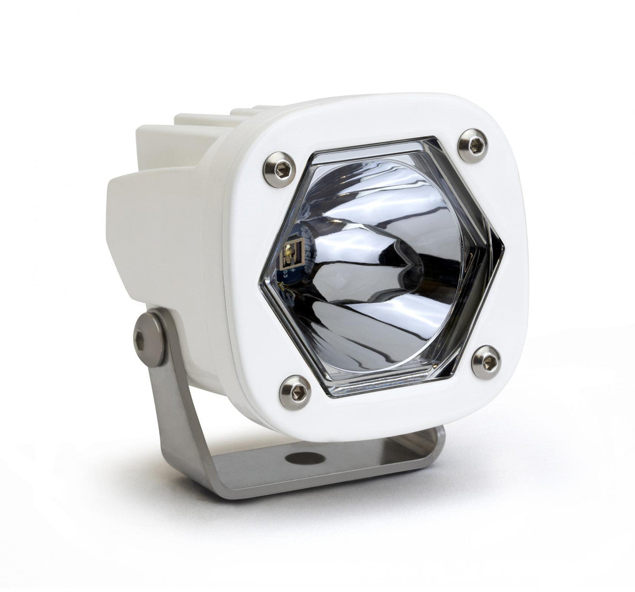 Baja Designs S1 White Laser Light Pod, Laser Spot Pattern, Clear - Apollo Off-Road