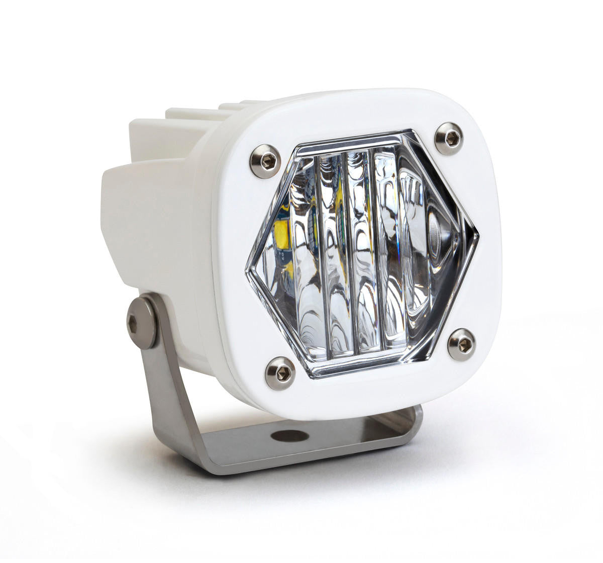 Baja Designs S1 White LED Light Pod, Wide Cornering Pattern, Clear - Apollo Off-Road