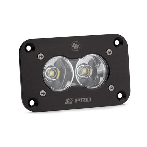 Baja Designs S2 Pro Flush Mount LED Light Pod, Work/Scene Pattern - Apollo Off-Road