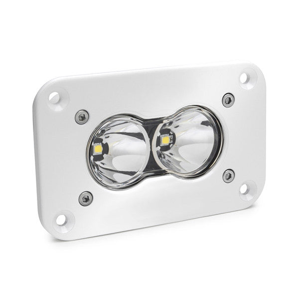 Baja Designs S2 Pro White Flush Mount LED Light Pod, Work-Scene Pattern, Clear - Apollo Off-Road