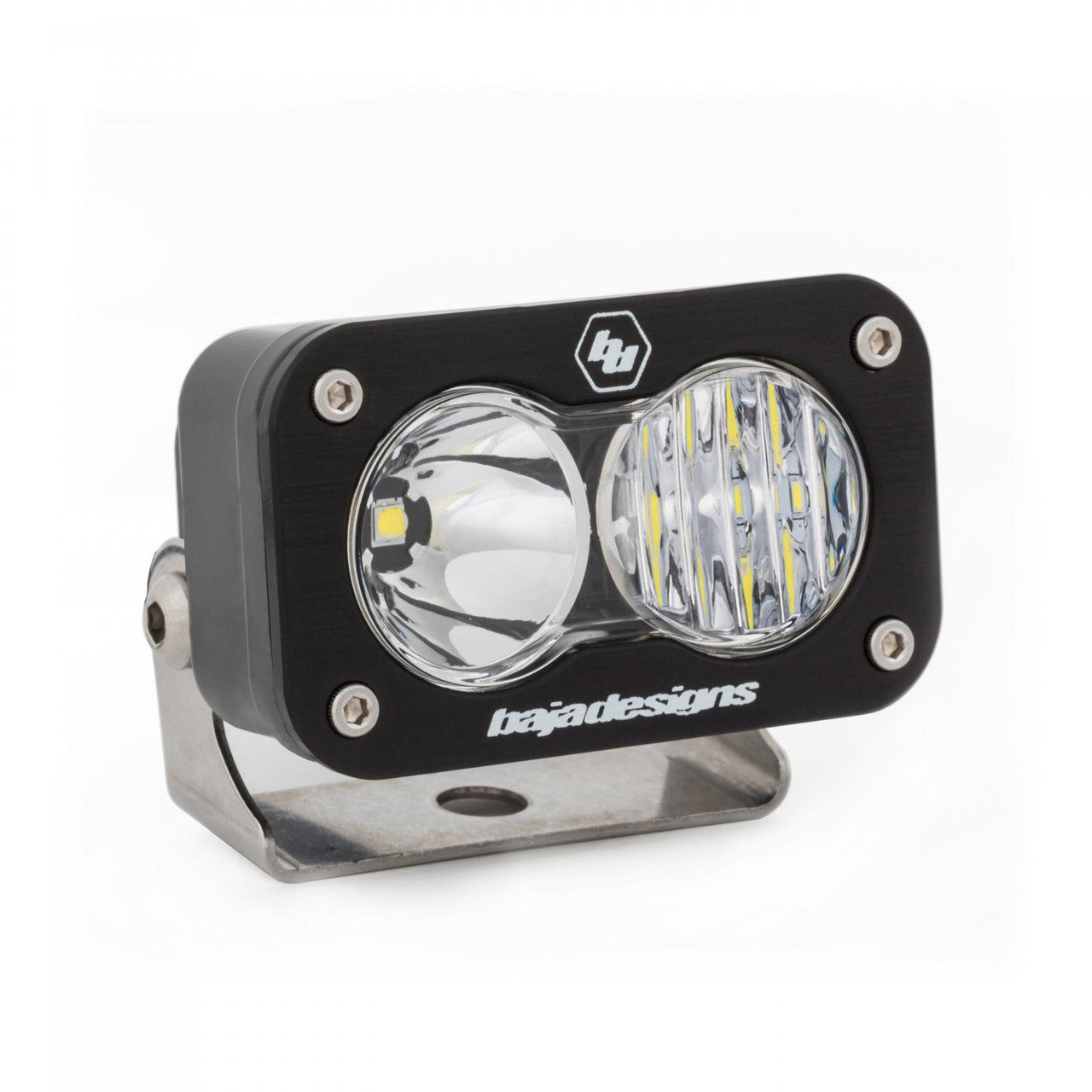 Baja Designs S2 Sport Black LED Light Pod, Driving-Combo Pattern, Clear - Apollo Off-Road
