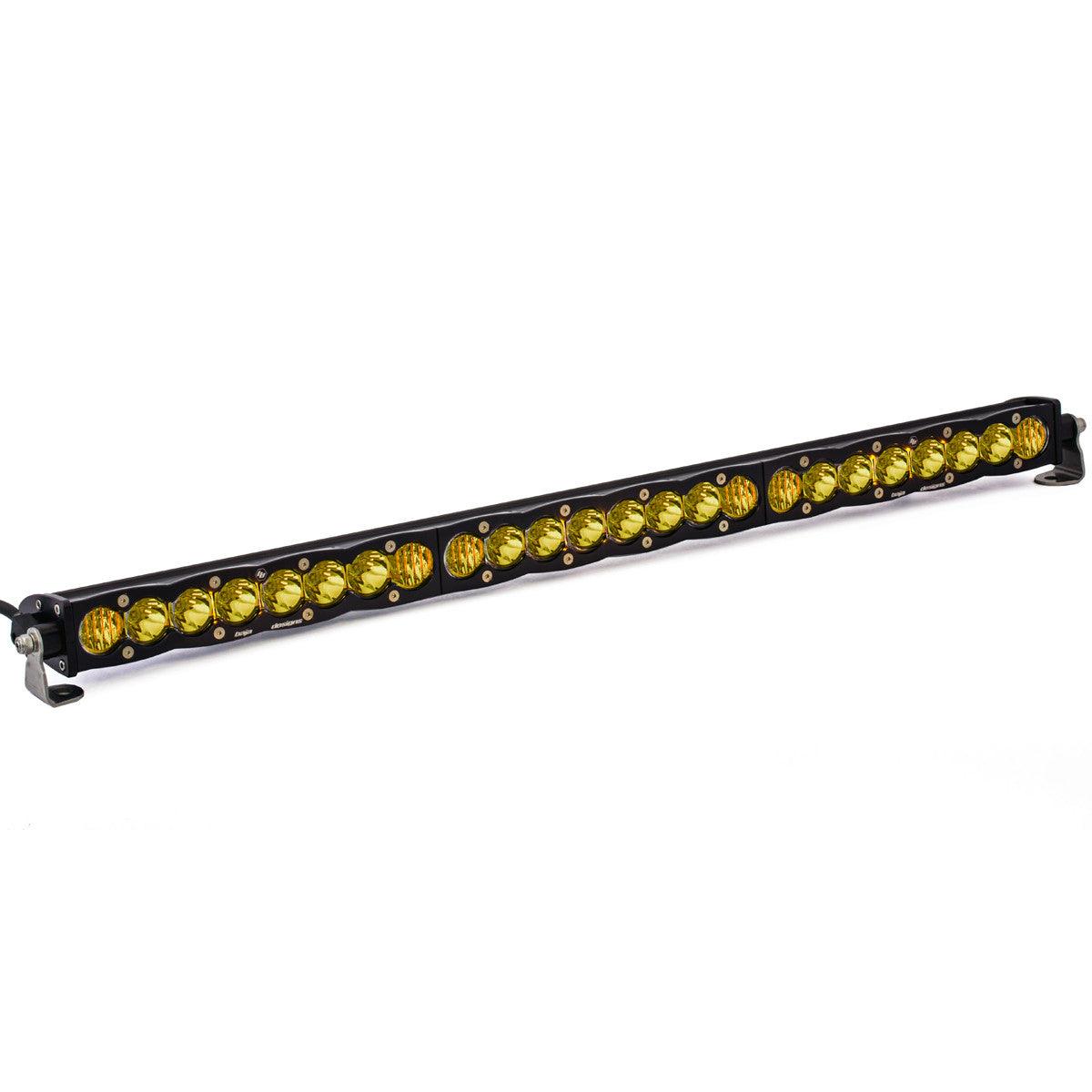 Baja Designs S8 Straight LED Light Bar, Driving-Combo Pattern, Amber, 30 Inch - Apollo Off-Road
