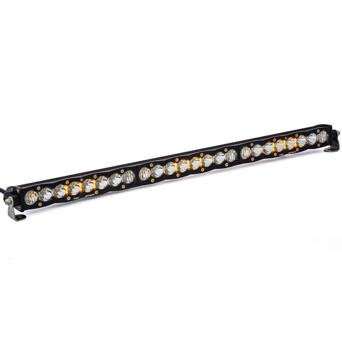 Baja Designs S8 Straight LED Light Bar, Driving-Combo Pattern, Clear, 30 Inch - Apollo Off-Road