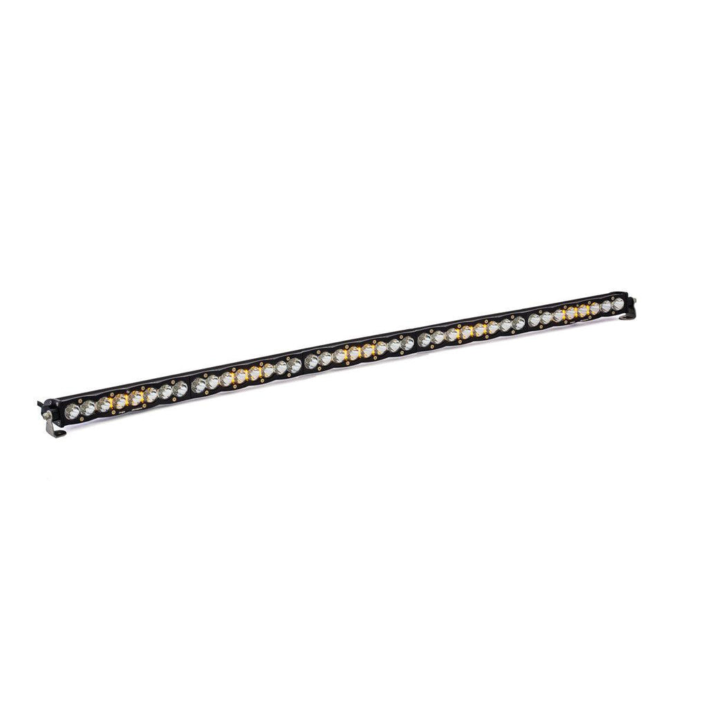 Baja Designs S8 Straight LED Light Bar, Spot Pattern, Clear, 50 Inch - Apollo Off-Road