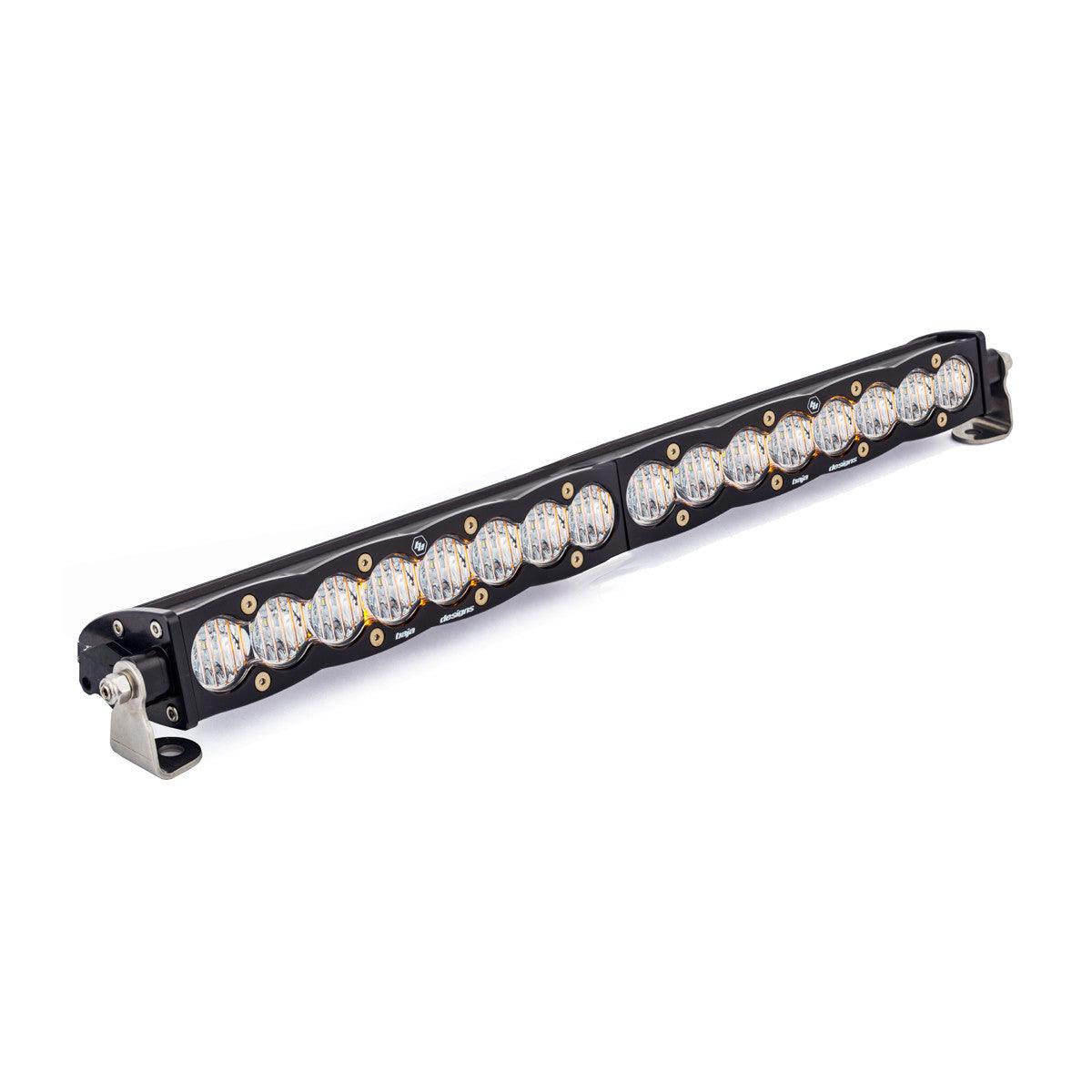 Baja Designs S8 Straight LED Light Bar, Wide Cornering Pattern, Clear, 20 Inch - Apollo Off-Road