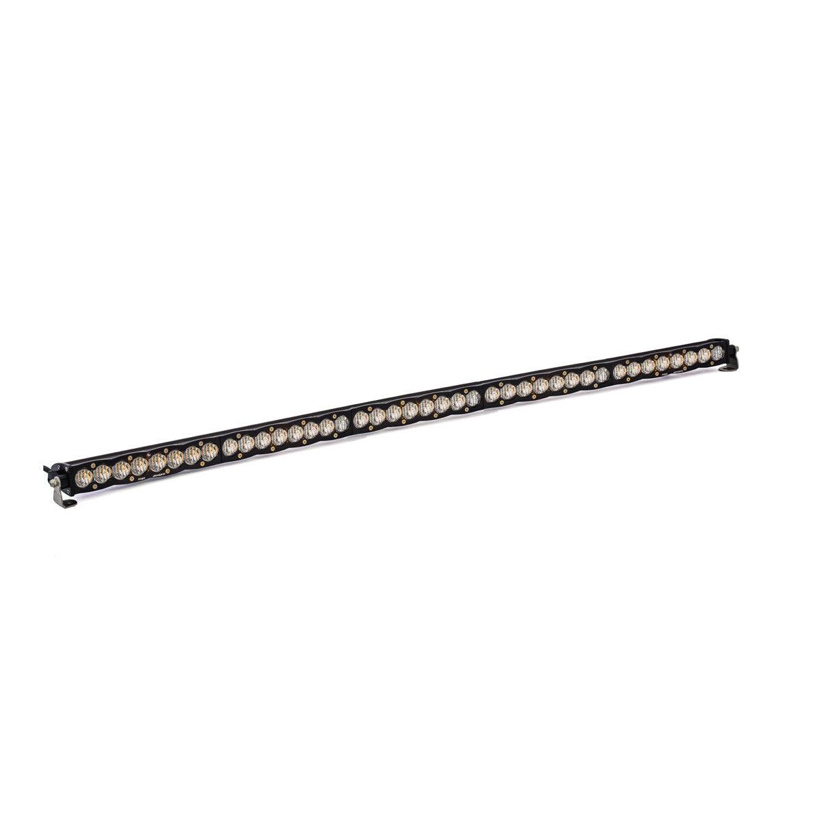Baja Designs S8 Straight LED Light Bar, Wide Cornering Pattern, Clear, 50 Inch - Apollo Off-Road