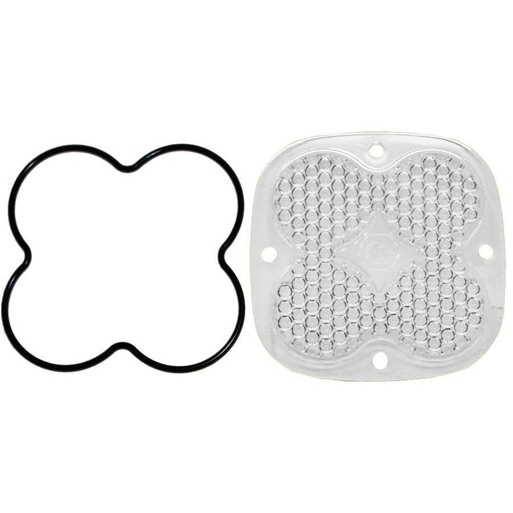 Baja Designs Squadron Light Pod Lens Kit, Work-Scene Pattern, Clear - Apollo Off-Road