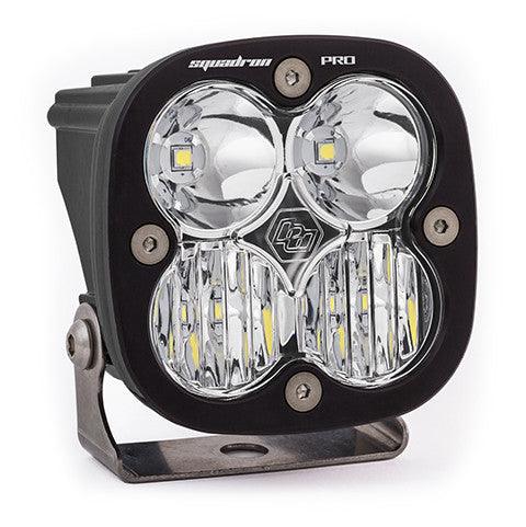 Baja Designs Squadron Pro Black LED Light Pod, Driving-Combo Pattern, Clear - Apollo Off-Road