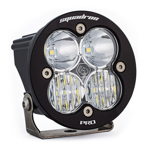 Baja Designs Squadron-R Pro Black LED Light Pod, Driving-Combo Pattern, Clear - Apollo Off-Road