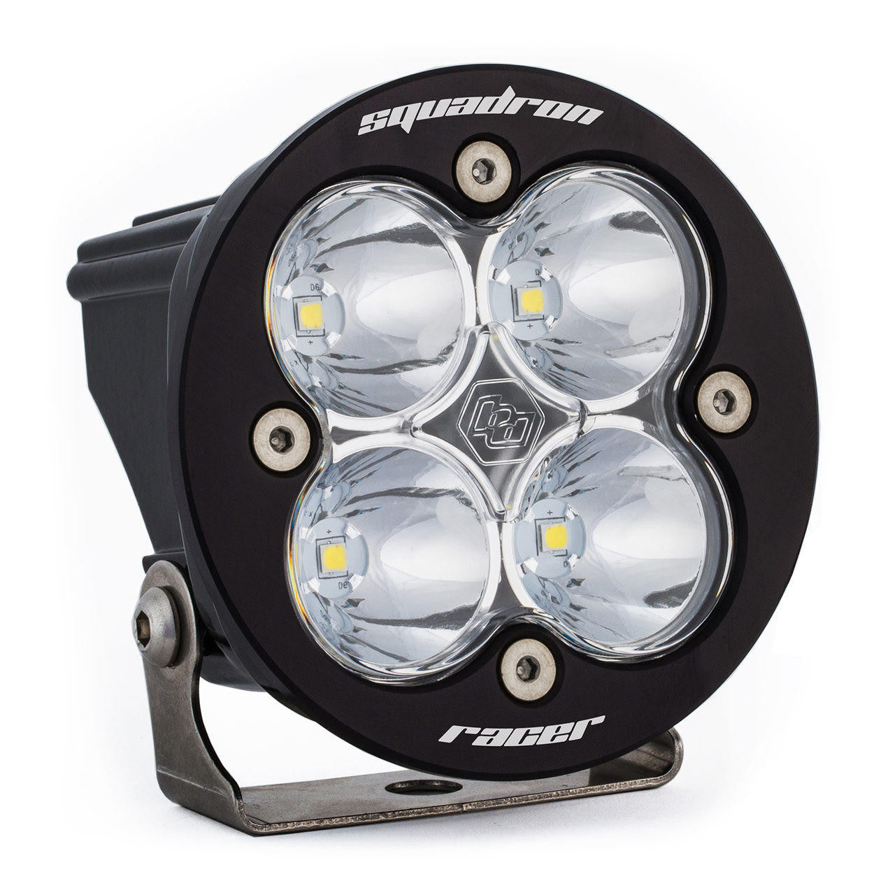 Baja Designs Squadron-R Racer Edition LED Light Pod, Racer Spot Pattern, Clear - Apollo Off-Road
