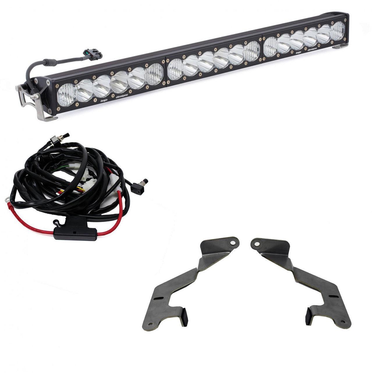 Baja Designs Toyota OnX6+ 30 Inch Grille Lower Light Kit - Toyota 2014-21 Tundra - Apollo Off-Road